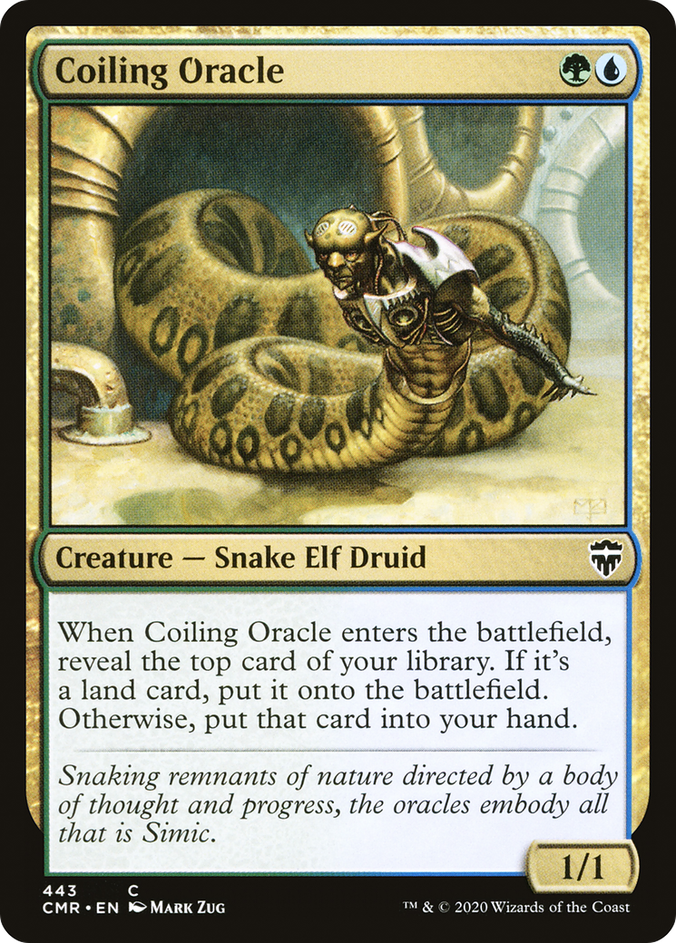 Image: Coiling Oracle - Commander Legends