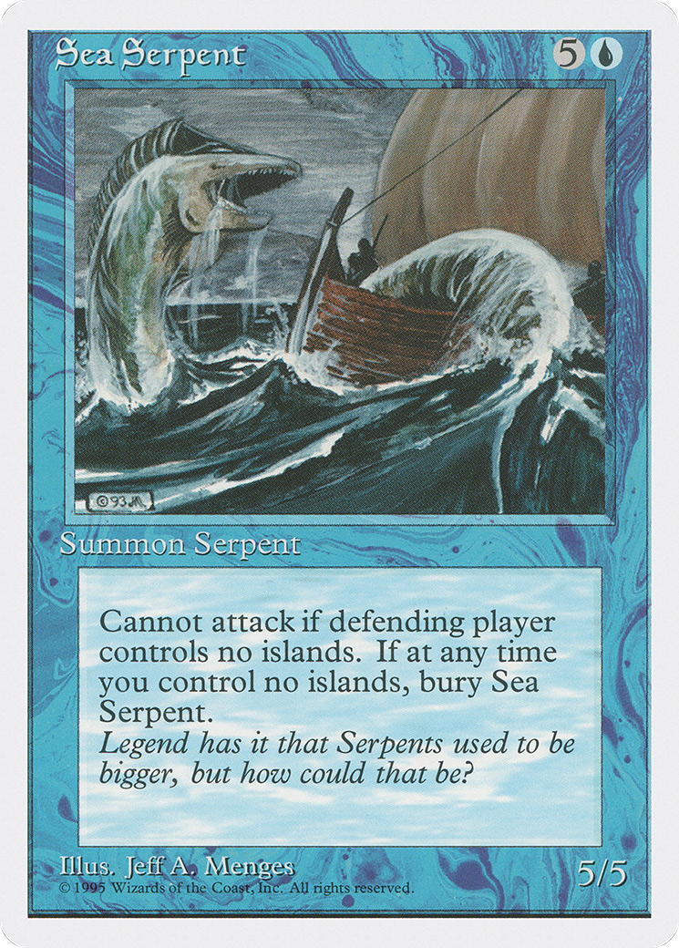 Image: Sea Serpent - Fourth Edition