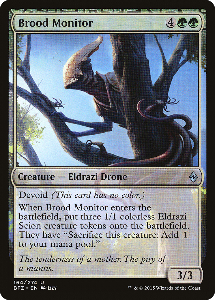 Image: Brood Monitor - Battle for Zendikar