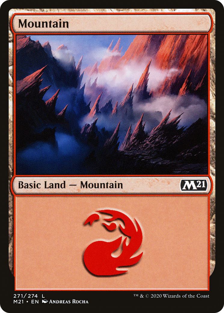 Image: Mountain - Core Set 2021