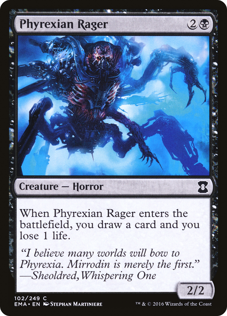 Image: Phyrexian Rager - Eternal Masters