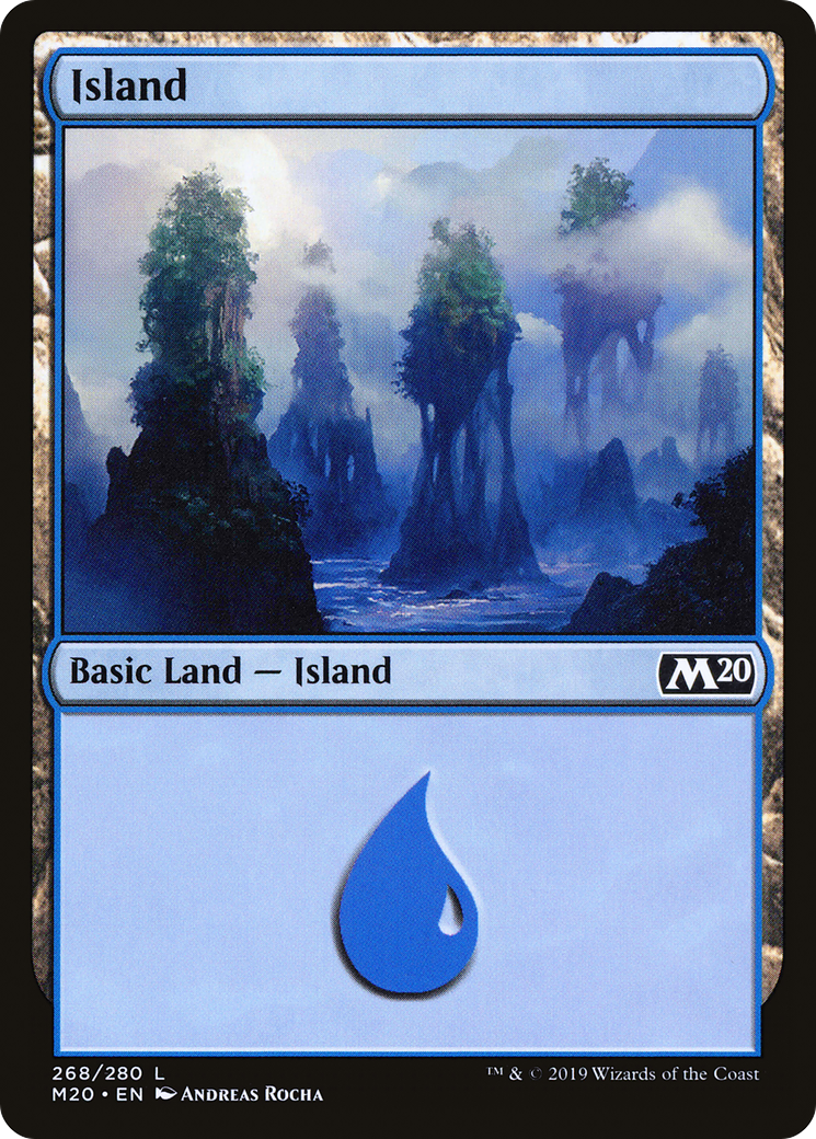 Image: Island - Core Set 2020