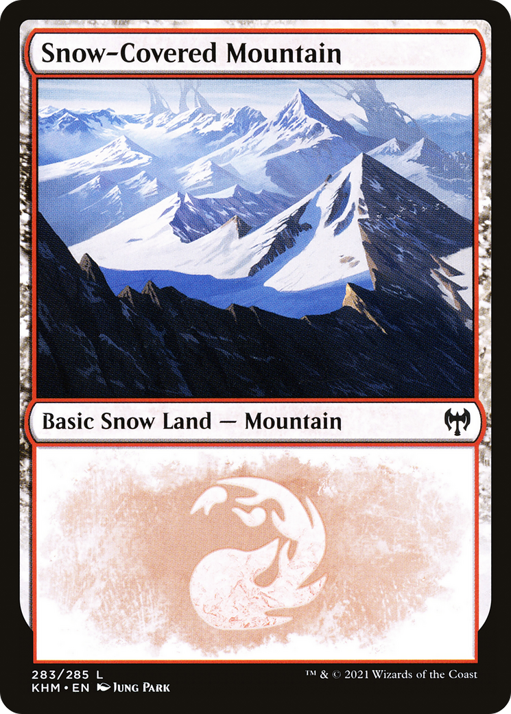 Image: Snow-Covered Mountain - Kaldheim
