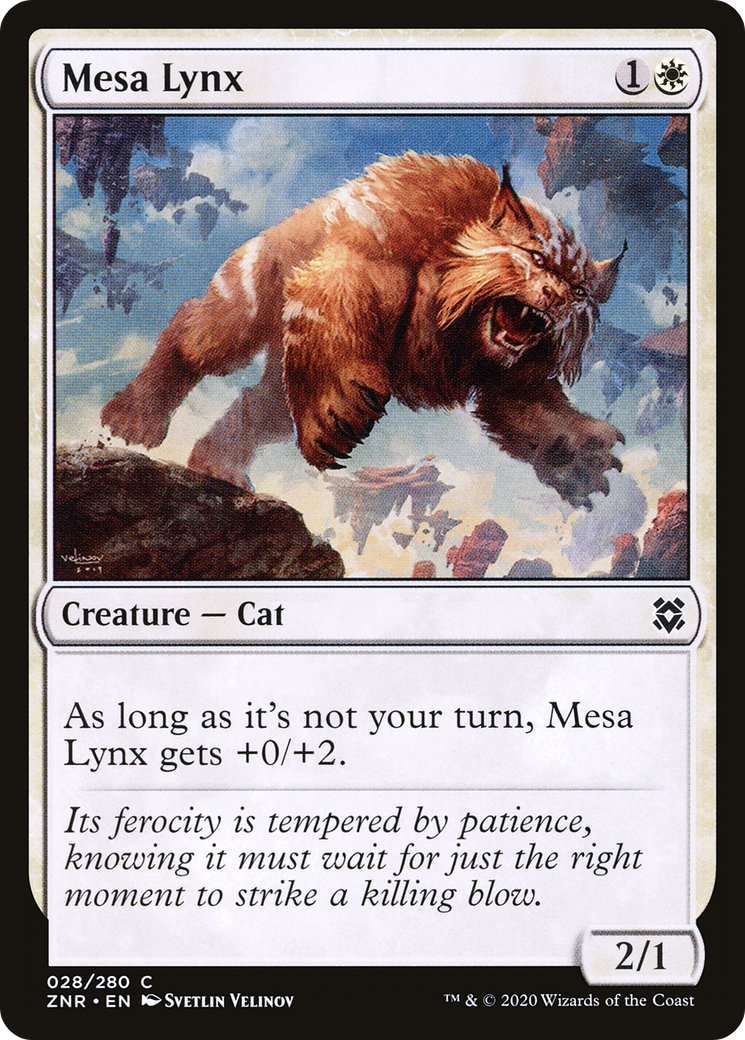 Image: Mesa Lynx - Zendikar Rising