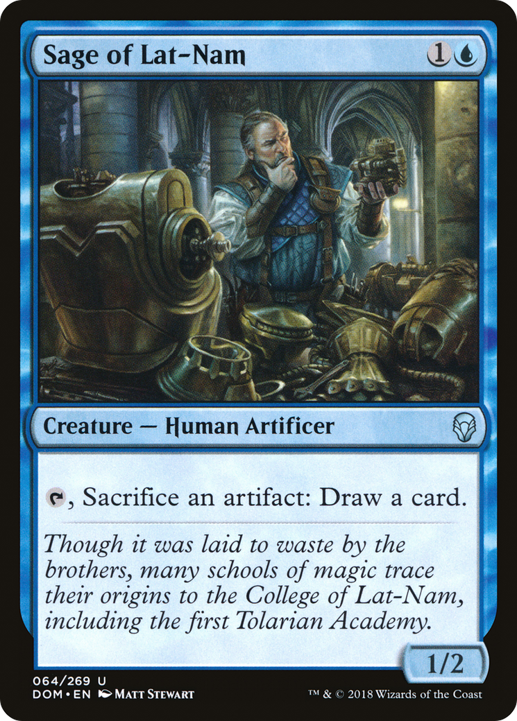 Image: Sage of Lat-Nam - Dominaria
