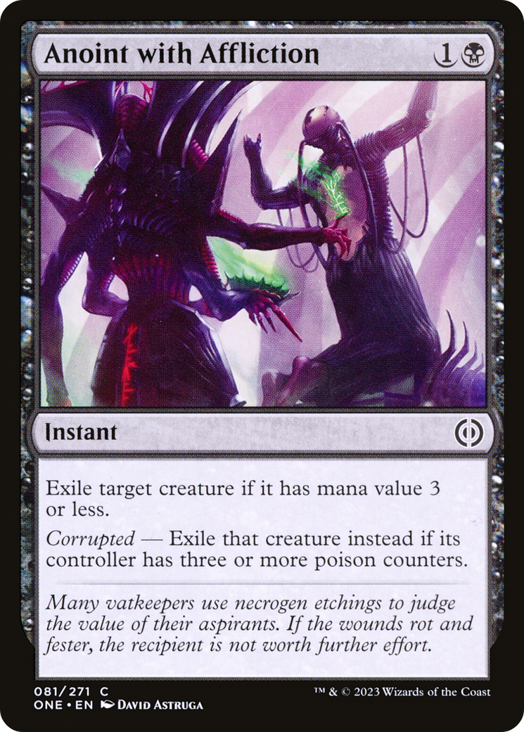 Image: Anoint with Affliction - Phyrexia: All Will Be One