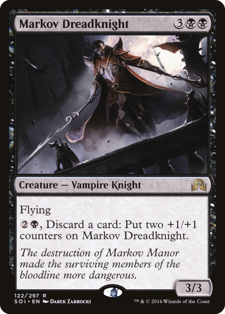 Image: Markov Dreadknight - Shadows over Innistrad