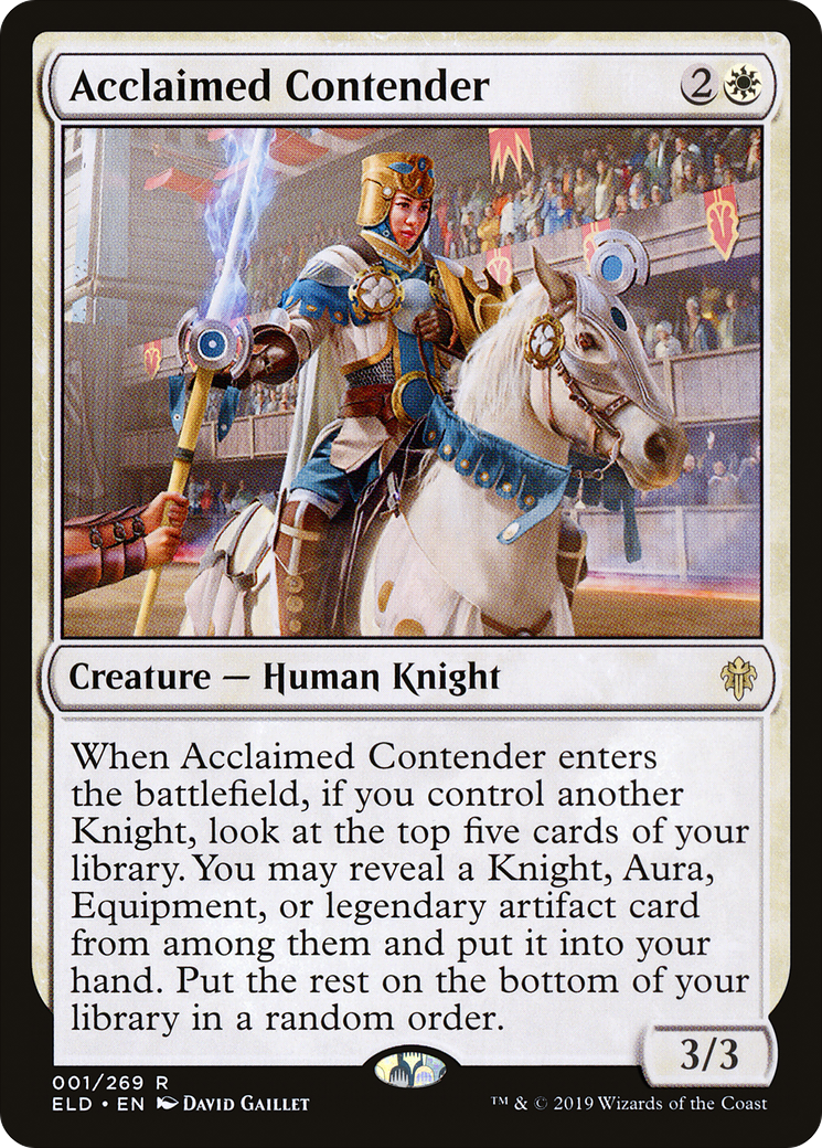 Image: Acclaimed Contender - Throne of Eldraine