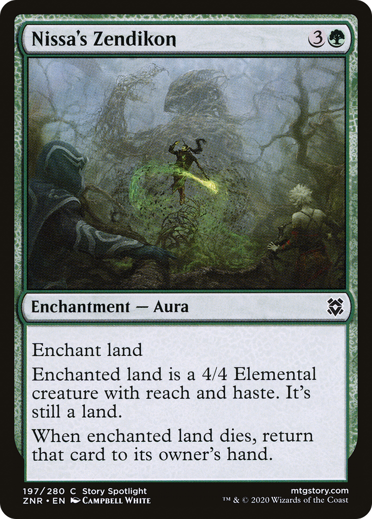 Image: Nissa's Zendikon - Zendikar Rising